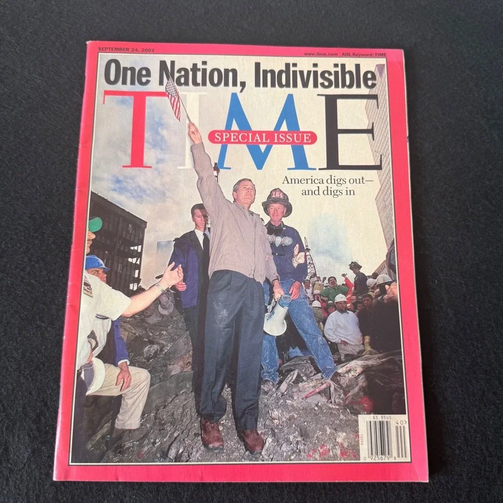 TIME Magazine September 24 2001 One Nation‎ Indivisible 9/11 Issue